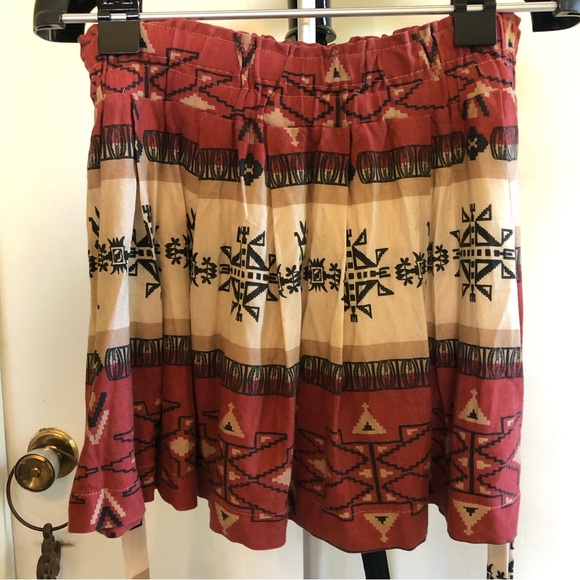 ZARA PRINTED MINI SKIRT - Picture 6 of 6